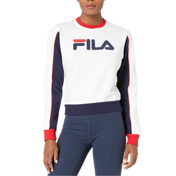 NWT Fila Nuria Color Block Sweatshirt - Picture 3 of 6